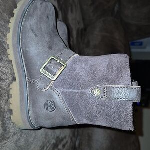 Timberland Charcoal Suede Ankle Boots